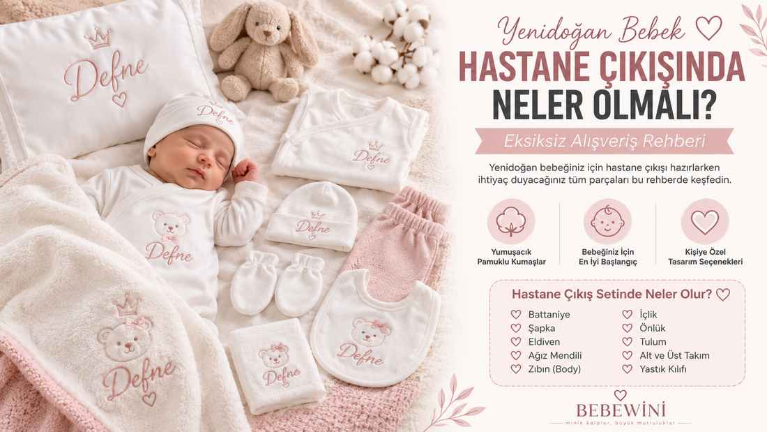 Yenidoğan Bebek Hastane Çıkışında Neler Olmalı? Eksiksiz Alışveriş Rehberi